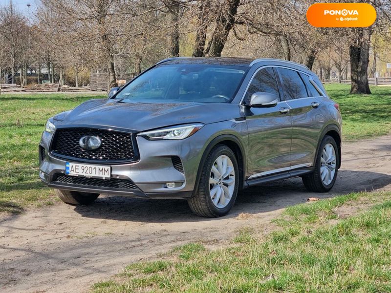 Infiniti QX50, 2018, Бензин, 1.99 л., 89 тис. км, Позашляховик / Кросовер, Сірий, Дніпро (Дніпропетровськ) Cars-Pr-66347 фото