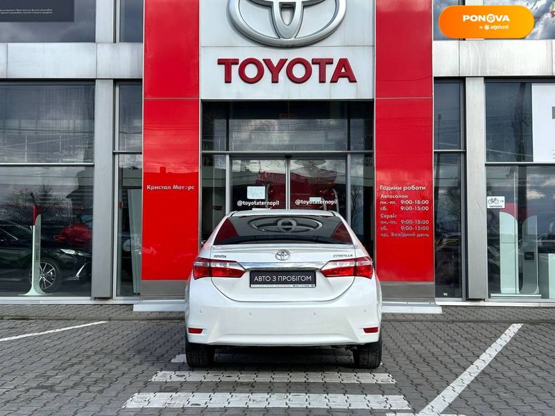 Toyota Corolla, 2015, Бензин, 1.6 л., 79 тис. км, Седан, Білий, Тернопіль 30416 фото