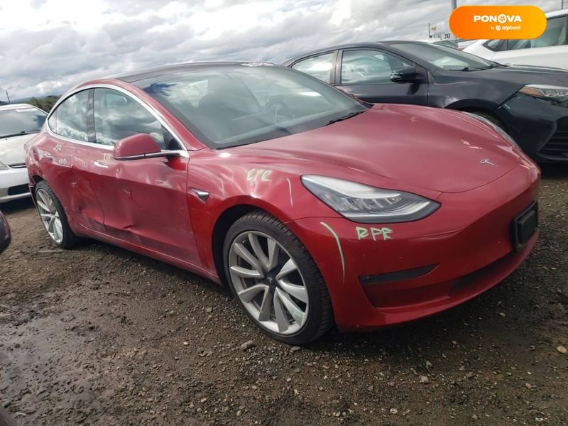 Tesla Model 3, 2018, Електро, 80 тис. км, Седан, Червоний, Дніпро (Дніпропетровськ) Cars-EU-US-KR-36013 фото