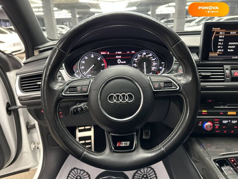 Audi S6, 2017, Бензин, 3.99 л., 101 тыс. км, Седан, Белый, Харьков 45180 фото
