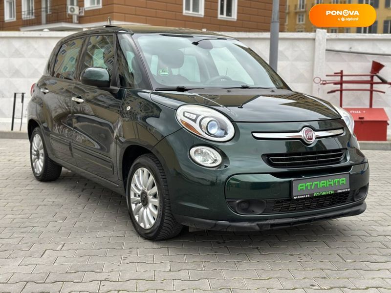 Fiat 500L, 2014, Бензин, 1.4 л., 170 тыс. км, Хетчбек, Зеленый, Одесса 20332 фото