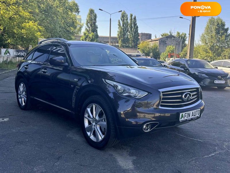 Infiniti QX70, 2013, Бензин, 3.7 л., 214 тис. км, Позашляховик / Кросовер, Коричневий, Київ 107552 фото