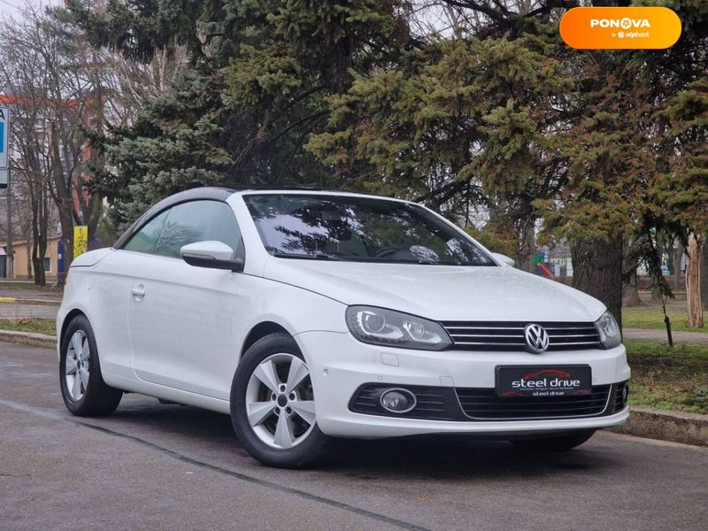 Volkswagen Eos, 2013, Бензин, 1.98 л., 67 тис. км, Кабріолет, Білий, Миколаїв 20123 фото