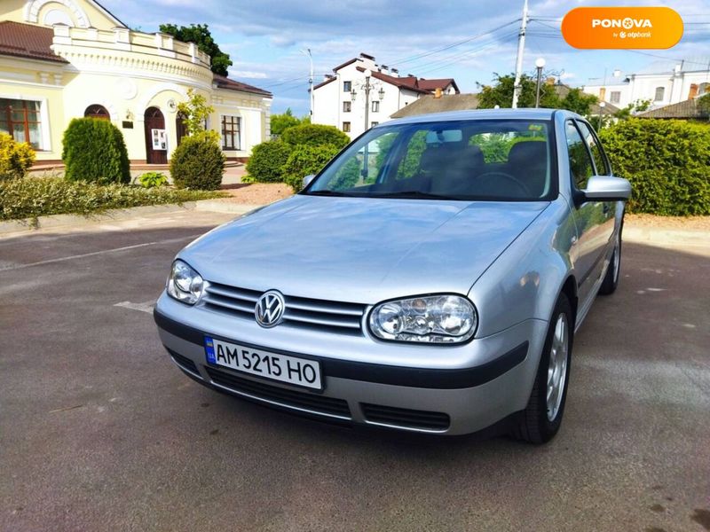 Volkswagen Golf, 2001, Бензин, 1.6 л., 123 тыс. км, Хетчбек, Серый, Житомир Cars-Pr-68915 фото