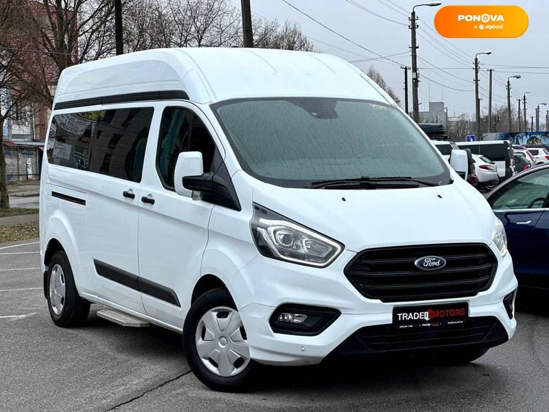 Ford Transit Custom, 2018, Дизель, 2 л., 82 тыс. км, Минивен, Белый, Киев 30265 фото