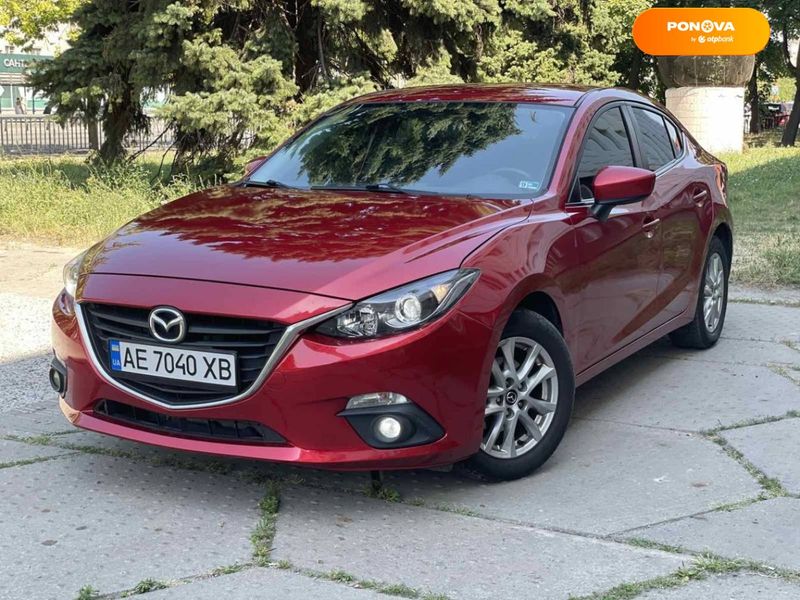 Mazda 3, 2013, Бензин, 2 л., 207 тис. км, Седан, Червоний, Дніпро (Дніпропетровськ) 110005 фото