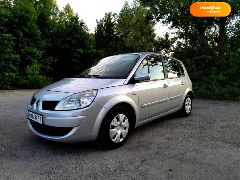 Renault Megane Scenic, 2007, Бензин, 1.6 л., 243 тис. км, Мінівен, Сірий, Звягель Cars-Pr-66694 фото