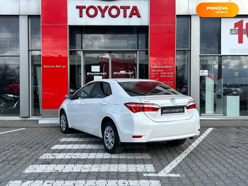 Toyota Corolla, 2015, Бензин, 1.6 л., 79 тис. км, Седан, Білий, Тернопіль 30416 фото