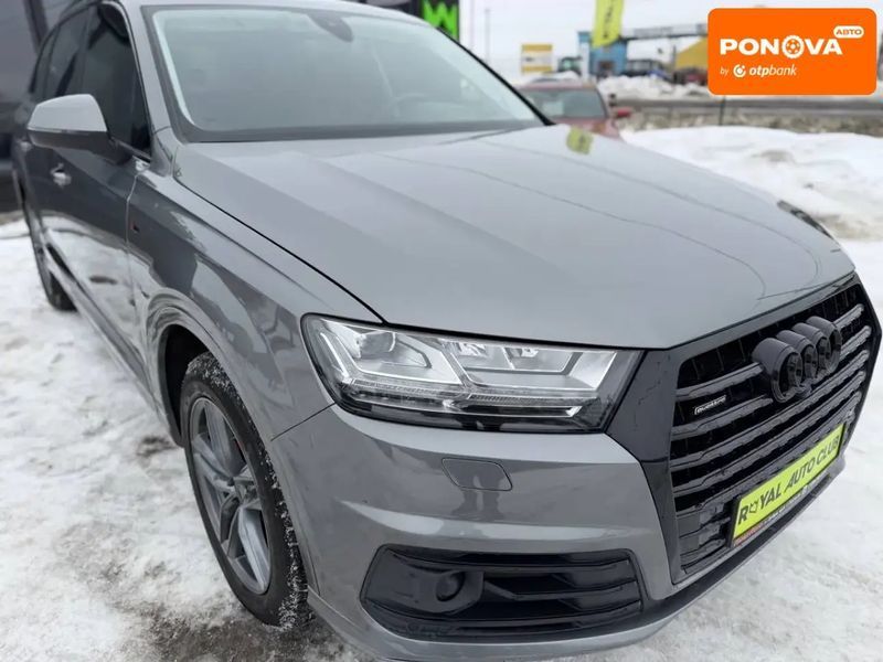 Audi Q7, 2018 г., Бензин, 117 тыс. км, Внедорожник / Кроссовер, Серый, Львов AT-10408496 фото