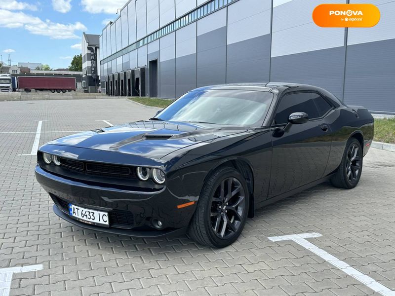 Dodge Challenger, 2019, Бензин, 3.6 л., 122 тис. км, Купе, Чорний, Івано-Франківськ Cars-Pr-62462 фото