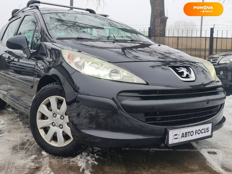 Peugeot 207, 2007, Бензин, 1.4 л., 233 тыс. км, Универсал, Чорный, Киев 18533 фото