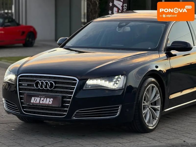 Audi A8, 2011 р., Бензин, 170 тис. км, Седан, Синій, Ужгород AT-10402407 фото