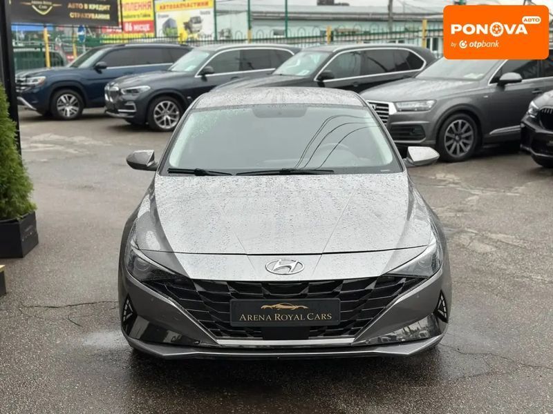 Hyundai Elantra, 2021 р., Газ пропан-бутан / Бензин, 60 тис. км, Седан, Сірий, Харків AT-10403400 фото