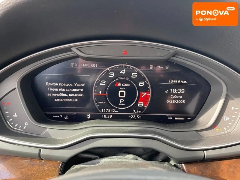 Audi Q5, 2019 р., Бензин, 117 тис. км, Позашляховик / Кросовер, Чорний, Львів AT-10401839 фото