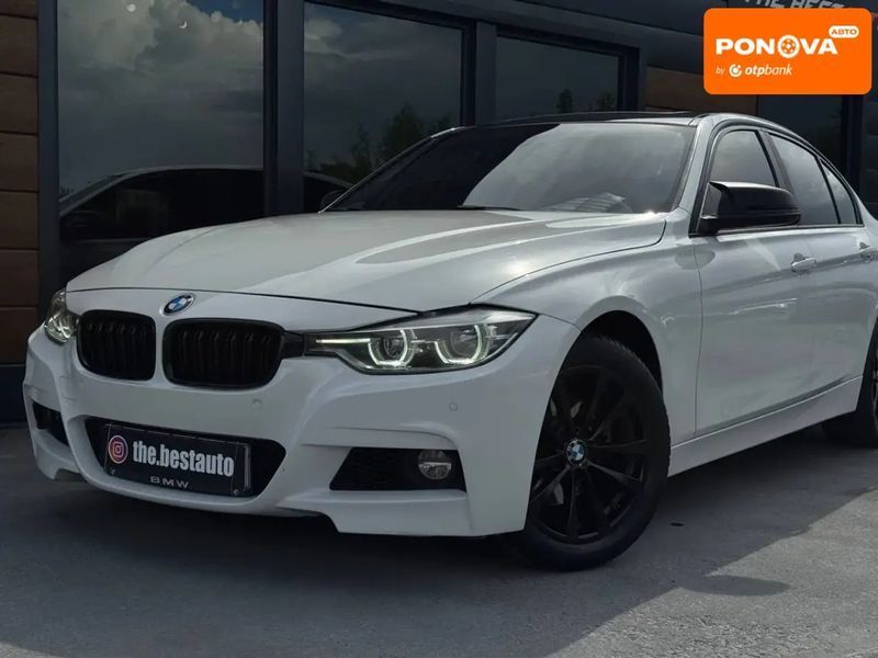 BMW 3 Series, 2018 р., Бензин, 104 тис. км, Седан, Білий, Рівне AT-10417935 фото