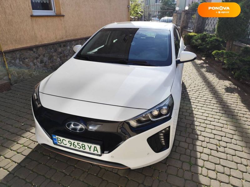 Hyundai Ioniq, 2019, Електро, 61 тыс. км, Лифтбек, Белый, Львов Cars-Pr-66518 фото