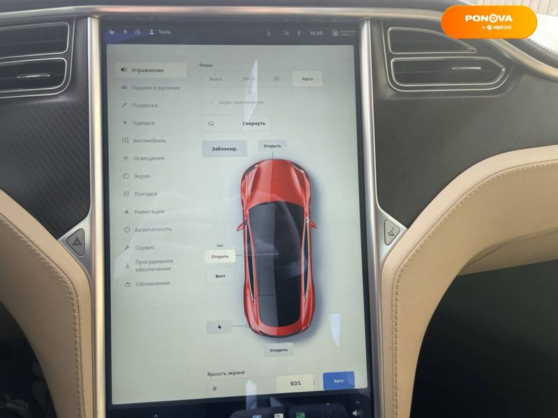 Tesla Model S, 2014, Електро, 136 тис. км, Ліфтбек, Червоний, Тернопіль 33460 фото