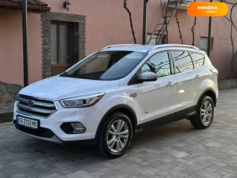 Ford Kuga, 2018, Дизель, 2 л., 99 тис. км, Позашляховик / Кросовер, Білий, Іршава Cars-Pr-64920 фото