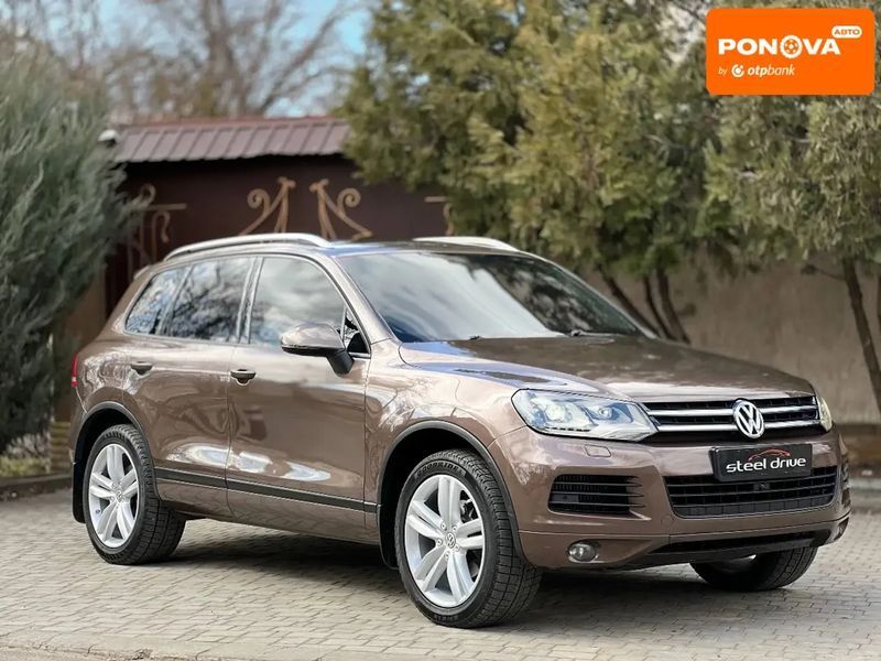 Volkswagen Touareg, 2014 г., Дизель, 278 тыс. км, Внедорожник / Кроссовер, Коричневый, Николаев AT-10411502 фото
