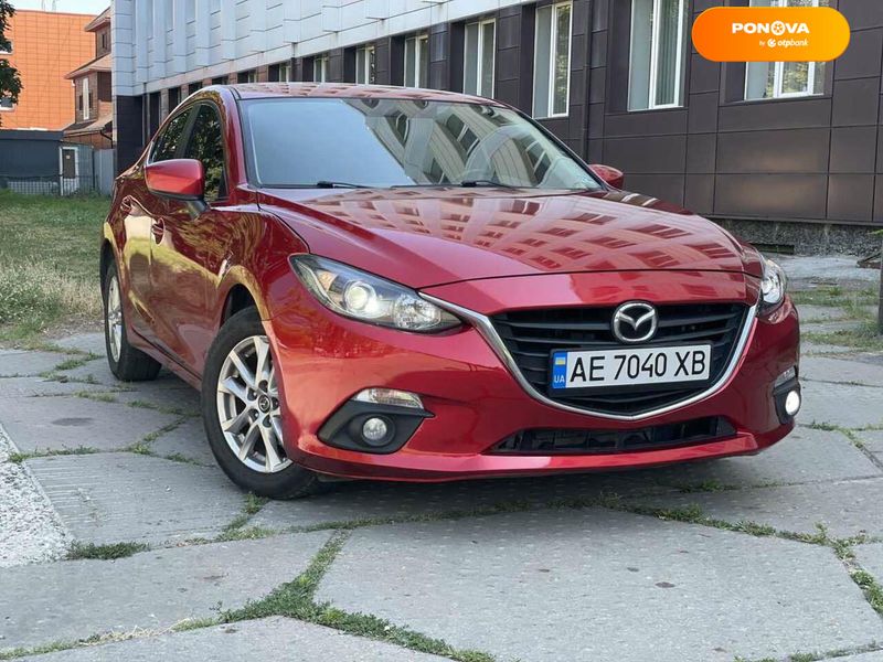 Mazda 3, 2013, Бензин, 2 л., 207 тис. км, Седан, Червоний, Дніпро (Дніпропетровськ) 110005 фото