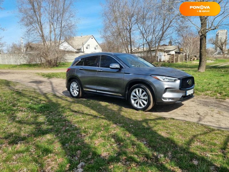 Infiniti QX50, 2018, Бензин, 1.99 л., 89 тис. км, Позашляховик / Кросовер, Сірий, Дніпро (Дніпропетровськ) Cars-Pr-66347 фото