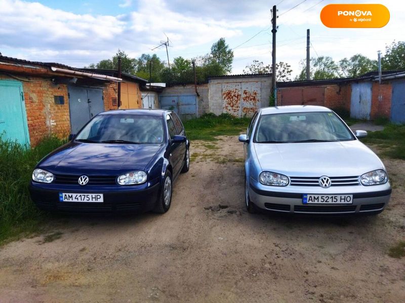 Volkswagen Golf, 2001, Бензин, 1.6 л., 123 тис. км, Хетчбек, Сірий, Житомир Cars-Pr-68915 фото