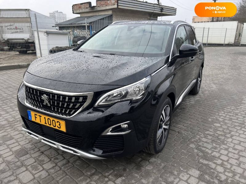 Peugeot 3008, 2018, Дизель, 1.5 л., 127 тис. км, Позашляховик / Кросовер, Чорний, Львів 24418 фото