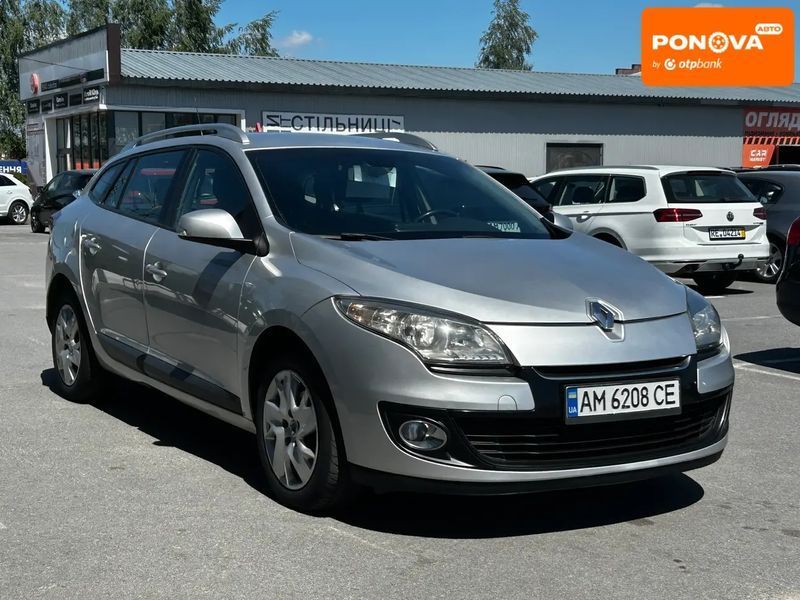 Renault Megane, 2013 г., Дизель, 186 тыс. км, Универсал, Серый, Житомир AT-10418234 фото