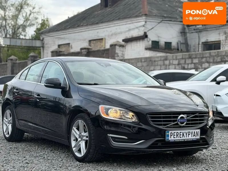 Volvo S60, 2014 р., Бензин, 166 тис. км, Седан, Чорний, Дніпро (Дніпропетровськ) AT-10416083 фото