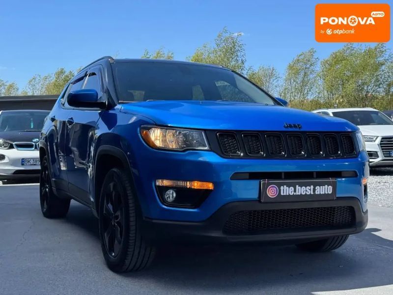 Jeep Compass, 2018 г., Газ пропан-бутан / Бензин, 89 тыс. км, Внедорожник / Кроссовер, Синий, Ровно AT-10416179 фото