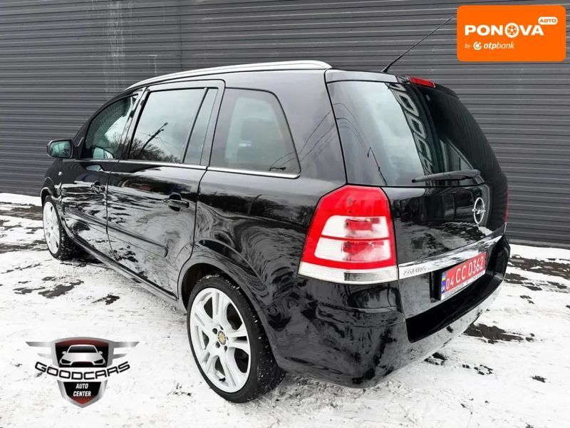 Opel Zafira, 2011 р., Бензин, 218 тис. км, Мінівен, Чорний, Кам'янське (Дніпродзержинськ) AT-10406738 фото