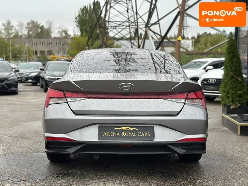 Hyundai Elantra, 2021 р., Газ пропан-бутан / Бензин, 60 тис. км, Седан, Сірий, Харків AT-10403400 фото