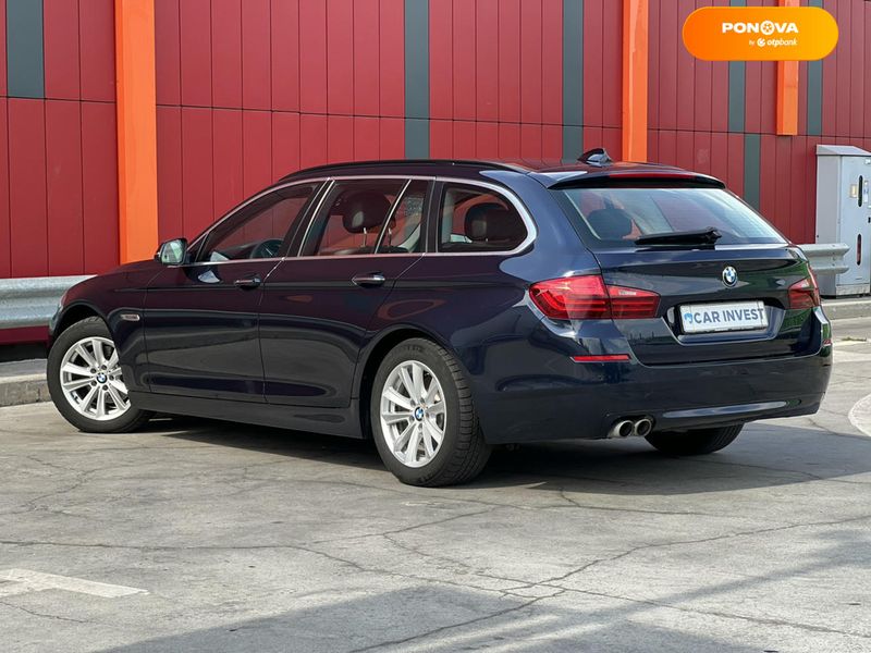 BMW 5 Series, 2017, Дизель, 2 л., 195 тыс. км, Универсал, Синий, Киев 110056 фото