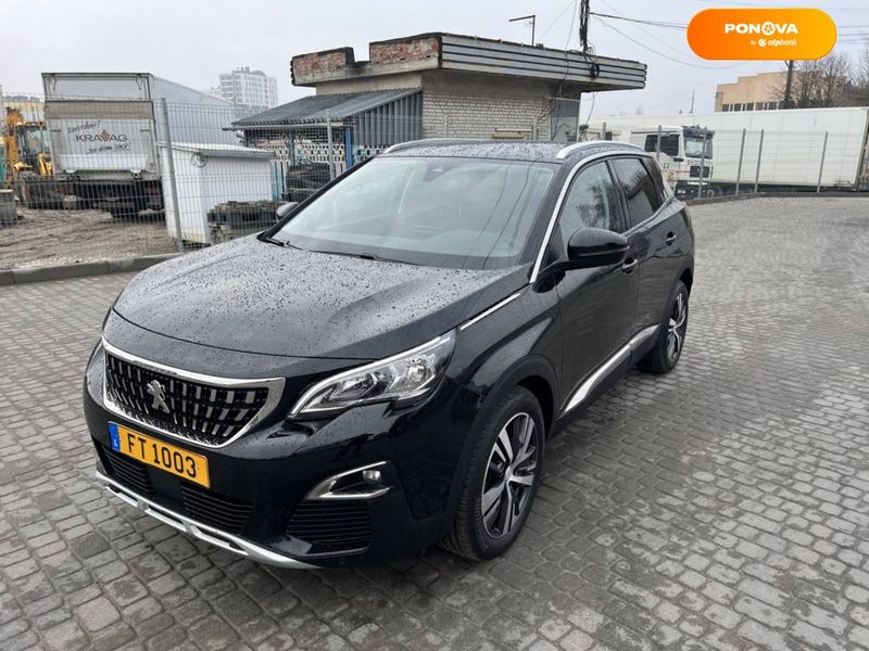 Peugeot 3008, 2018, Дизель, 1.5 л., 127 тис. км, Позашляховик / Кросовер, Чорний, Львів 24418 фото