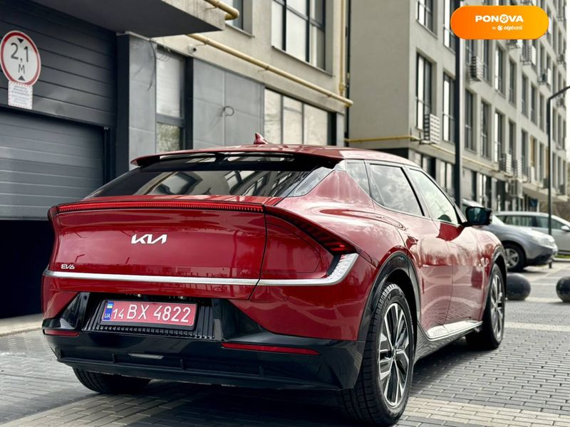 Kia EV6, 2021, Електро, 12 тыс. км, Внедорожник / Кроссовер, Красный, Львов 44195 фото