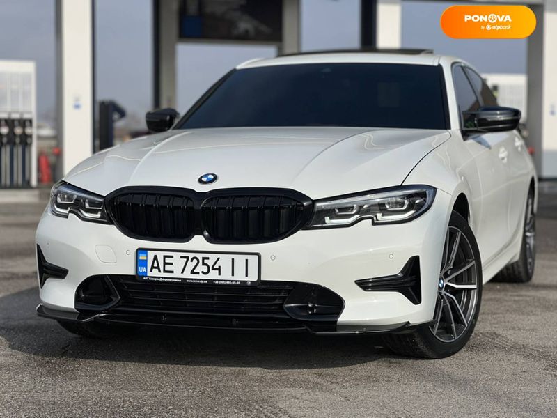 BMW 3 Series, 2019, Бензин, 2 л., 84 тис. км, Седан, Білий, Дніпро (Дніпропетровськ) Cars-Pr-68496 фото