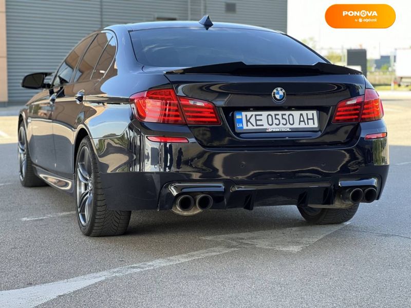 BMW 5 Series, 2016, Бензин, 4.39 л., 119 тис. км, Седан, Чорний, Дніпро (Дніпропетровськ) 44961 фото