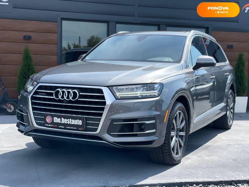 Audi Q7, 2017, Бензин, 3 л., 95 тис. км, Позашляховик / Кросовер, Сірий, Рівне 109830 фото