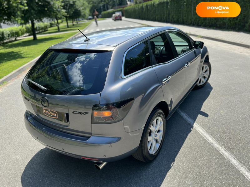 Mazda CX-7, 2007, Бензин, 2.3 л., 98 тис. км, Позашляховик / Кросовер, Сірий, Київ 108899 фото