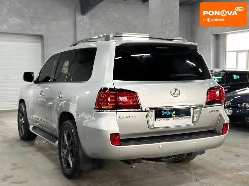 Lexus LX, 2008 р., Газ пропан-бутан / Бензин, 265 тис. км, Позашляховик / Кросовер, Сірий, Кам'янське (Дніпродзержинськ) AT-10409175 фото