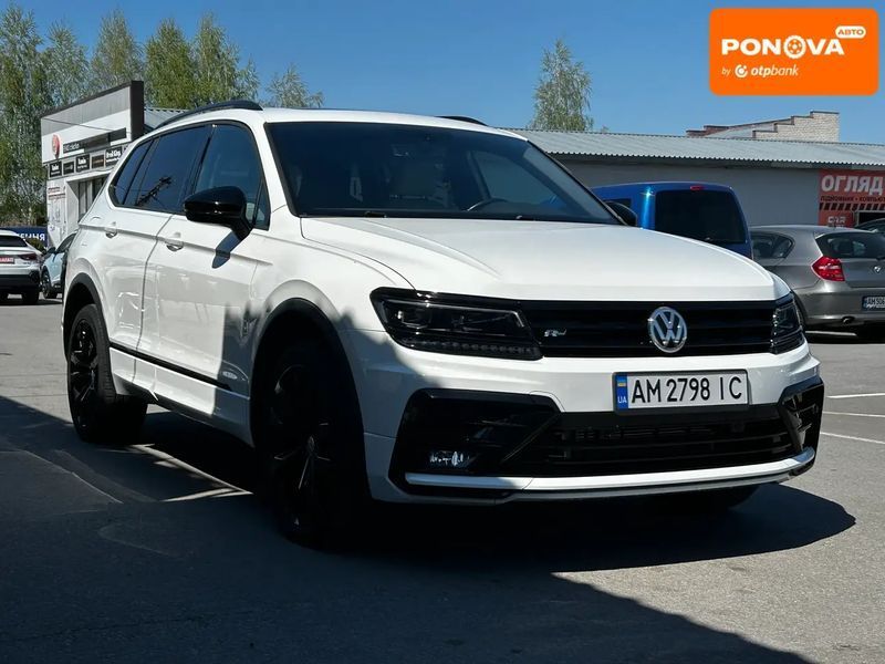 Volkswagen Tiguan, 2020 р., Бензин, 63 тис. км, Позашляховик / Кросовер, Білий, Житомир AT-10416669 фото