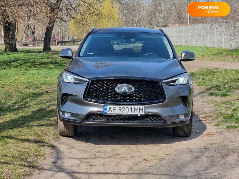 Infiniti QX50, 2018, Бензин, 1.99 л., 89 тис. км, Позашляховик / Кросовер, Сірий, Дніпро (Дніпропетровськ) Cars-Pr-66347 фото