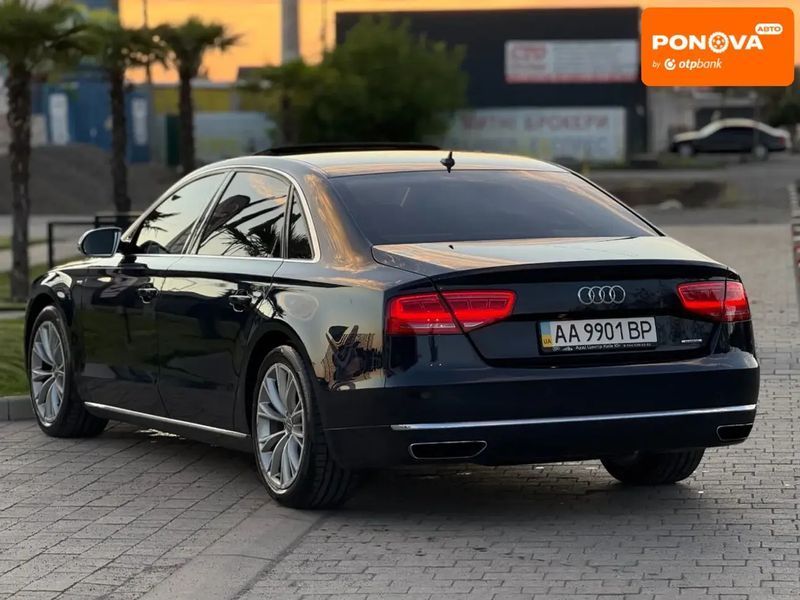 Audi A8, 2011 р., Бензин, 170 тис. км, Седан, Синій, Ужгород AT-10402407 фото