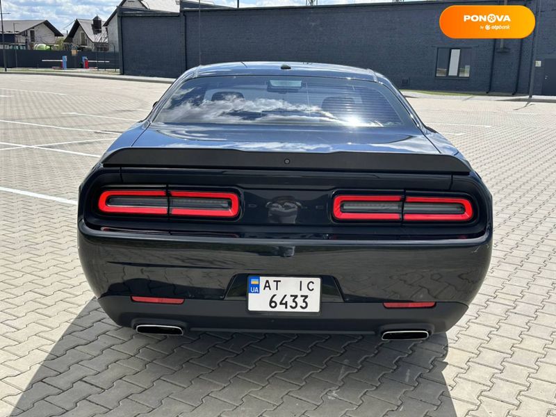 Dodge Challenger, 2019, Бензин, 3.6 л., 122 тис. км, Купе, Чорний, Івано-Франківськ Cars-Pr-62462 фото