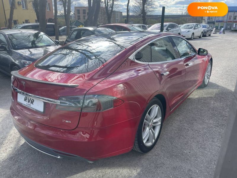 Tesla Model S, 2014, Електро, 136 тис. км, Ліфтбек, Червоний, Тернопіль 33460 фото