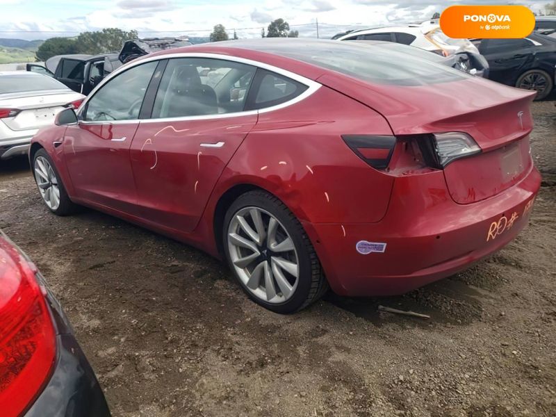 Tesla Model 3, 2018, Електро, 80 тис. км, Седан, Червоний, Дніпро (Дніпропетровськ) Cars-EU-US-KR-36013 фото