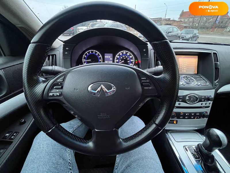 Infiniti G25, 2010, Бензин, 2.5 л., 200 тыс. км, Седан, Чорный, Львов 21673 фото