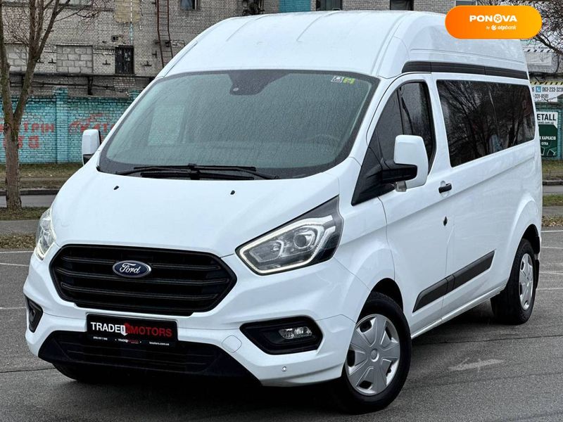 Ford Transit Custom, 2018, Дизель, 2 л., 82 тыс. км, Минивен, Белый, Киев 30265 фото