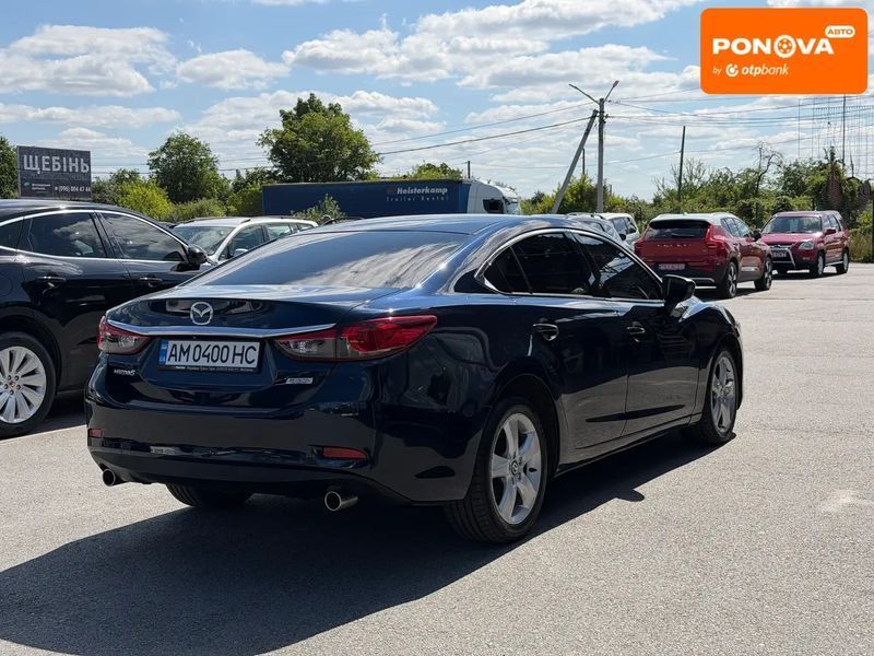 Mazda 6, 2013 р., Бензин, 259 тис. км, Седан, Синій, Житомир AT-10425072 фото