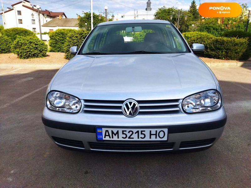 Volkswagen Golf, 2001, Бензин, 1.6 л., 123 тыс. км, Хетчбек, Серый, Житомир Cars-Pr-68915 фото